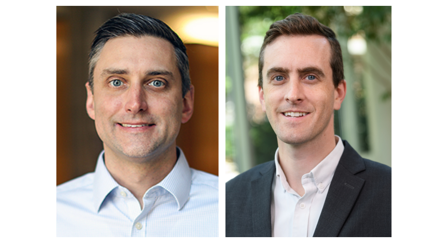 Headshots of Matthew McDowell and Ryan Lively